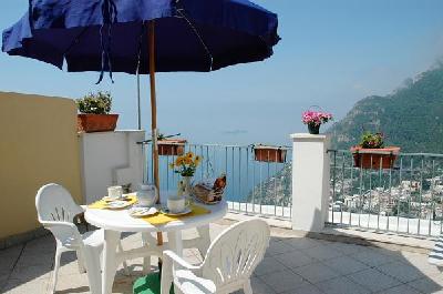 VILLA MONTICELLO-POSITANO***(Amalfi Coast)-Fantastic view from the balcony!